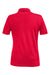 Under Armour 1370431 Womens Tech Moisture Wicking Short Sleeve Polo Shirt Red Flat Back