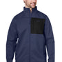 Under Armour Mens ColdGear Infrared Shield 2.0 Windproof & Waterproof Full Zip Jacket - Midnight Navy Blue
