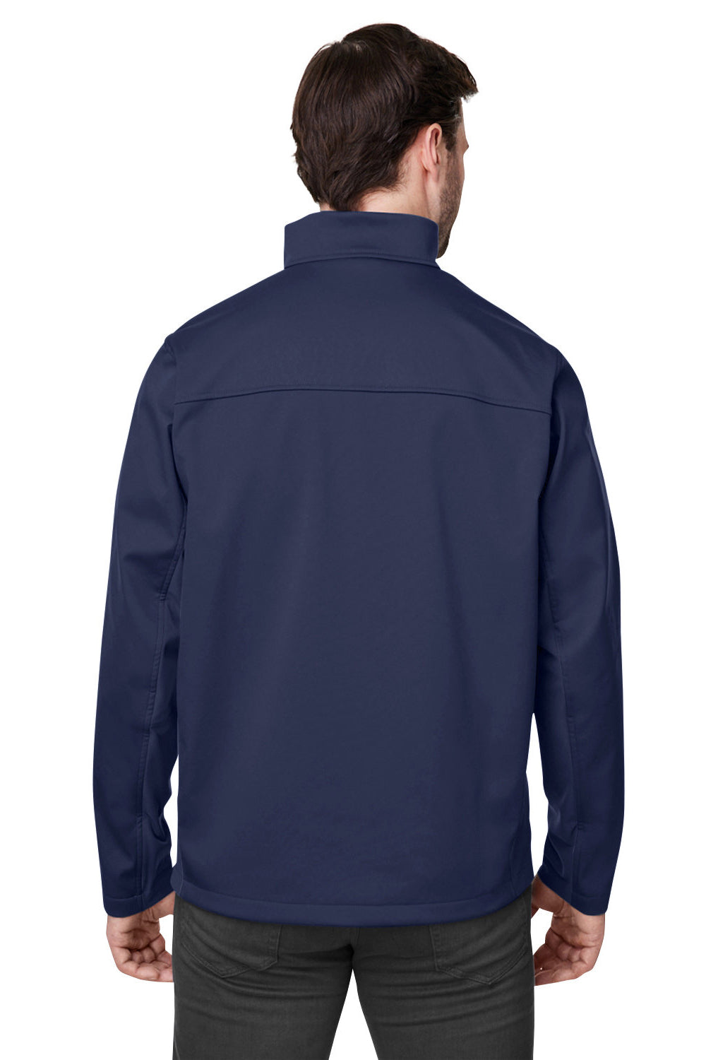 Under Armour 1371586 Mens ColdGear Infrared Shield 2.0 Windproof & Waterproof Full Zip Jacket Midnight Navy Blue Model Back