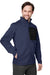 Under Armour 1371586 Mens ColdGear Infrared Shield 2.0 Windproof & Waterproof Full Zip Jacket Midnight Navy Blue Model 3Q