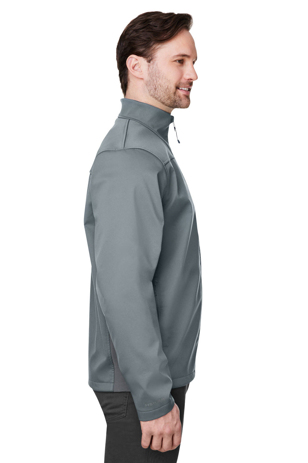 Under Armour 1371586 Mens ColdGear Infrared Shield 2.0 Windproof & Waterproof Full Zip Jacket Pitch Grey Model Side