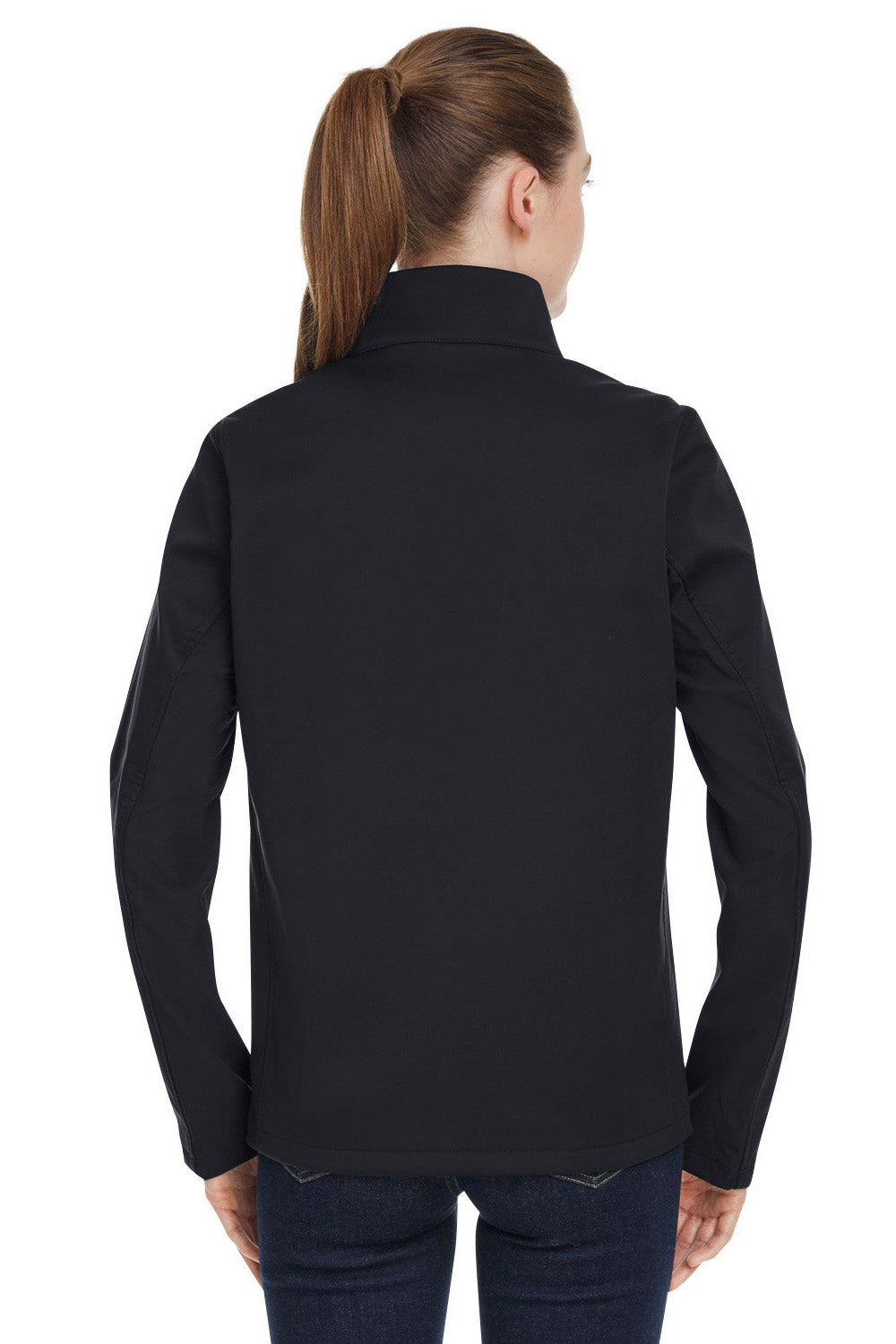 Under Armour 1371594 Womens ColdGear Infrared Shield 2.0 Windproof & Waterproof Full Zip Jacket Black Model Back