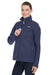 Under Armour 1371594 Womens ColdGear Infrared Shield 2.0 Windproof & Waterproof Full Zip Jacket Midnight Navy Blue Model 3Q