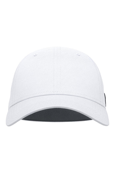 Under Armour Hats 1376702 Mens Team Moisture Wicking Blitzing Hat White Flat Front