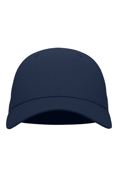 Under Armour Hats 1376702 Mens Team Moisture Wicking Blitzing Hat Midnight Navy Blue Flat Front