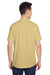 Under Armour 1376842 Mens Team Tech Moisture Wicking Short Sleeve Crewneck T-Shirt Vegas Gold Model Back