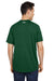 Under Armour 1376842 Mens Team Tech Moisture Wicking Short Sleeve Crewneck T-Shirt Forest Green Model Back