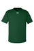 Under Armour 1376842 Mens Team Tech Moisture Wicking Short Sleeve Crewneck T-Shirt Forest Green Flat Front