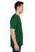 Under Armour 1376842 Mens Team Tech Moisture Wicking Short Sleeve Crewneck T-Shirt Forest Green Model Side