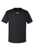Under Armour 1376842 Mens Team Tech Moisture Wicking Short Sleeve Crewneck T-Shirt Black Flat Front