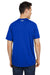 Under Armour 1376842 Mens Team Tech Moisture Wicking Short Sleeve Crewneck T-Shirt Royal Blue Model Back