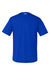Under Armour 1376842 Mens Team Tech Moisture Wicking Short Sleeve Crewneck T-Shirt Royal Blue Flat Back