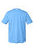 Under Armour 1376842 Mens Team Tech Moisture Wicking Short Sleeve Crewneck T-Shirt Carolina Blue Flat Back