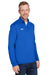 Under Armour 1376844 Mens Team Tech Moisture Wicking 1/4 Zip Sweatshirt Royal Blue Model 3Q