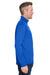 Under Armour 1376844 Mens Team Tech Moisture Wicking 1/4 Zip Sweatshirt Royal Blue Model Side