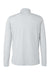 Under Armour 1376844 Mens Team Tech Moisture Wicking 1/4 Zip Sweatshirt Mod Grey Flat Back