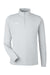 Under Armour 1376844 Mens Team Tech Moisture Wicking 1/4 Zip Sweatshirt Mod Grey Flat Front