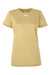 Under Armour 1376847 Womens Team Tech Moisture Wicking Short Sleeve Crewneck T-Shirt Vegas Gold Flat Front