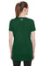 Under Armour 1376847 Womens Team Tech Moisture Wicking Short Sleeve Crewneck T-Shirt Forest Green Model Back