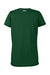Under Armour 1376847 Womens Team Tech Moisture Wicking Short Sleeve Crewneck T-Shirt Forest Green Flat Back