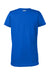 Under Armour 1376847 Womens Team Tech Moisture Wicking Short Sleeve Crewneck T-Shirt Royal Blue Flat Back