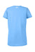 Under Armour 1376847 Womens Team Tech Moisture Wicking Short Sleeve Crewneck T-Shirt Carolina Blue Flat Back