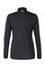 Under Armour 1376862 Womens Team Tech Moisture Wicking 1/4 Zip Sweatshirt Black Flat Back