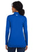 Under Armour 1376862 Womens Team Tech Moisture Wicking 1/4 Zip Sweatshirt Royal Blue Model Back