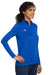 Under Armour 1376862 Womens Team Tech Moisture Wicking 1/4 Zip Sweatshirt Royal Blue Model 3Q