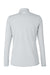 Under Armour 1376862 Womens Team Tech Moisture Wicking 1/4 Zip Sweatshirt Mod Grey Flat Back