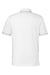 Under Armour 1376904 Mens Teams Performance Moisture Wicking Short Sleeve Polo Shirt White Flat Back