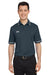 Under Armour 1376904 Mens Teams Performance Moisture Wicking Short Sleeve Polo Shirt Stealth Grey Model Front