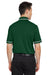 Under Armour 1376904 Mens Teams Performance Moisture Wicking Short Sleeve Polo Shirt Forest Green Model Back
