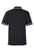 Under Armour 1376904 Mens Teams Performance Moisture Wicking Short Sleeve Polo Shirt Black Flat Back