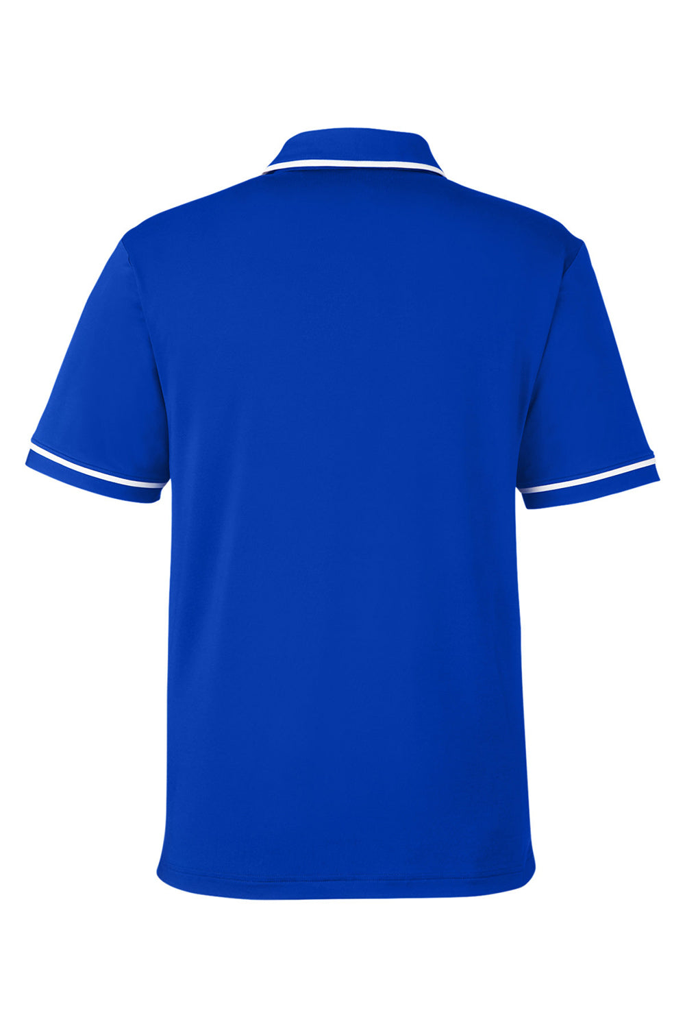 Under Armour 1376904 Mens Teams Performance Moisture Wicking Short Sleeve Polo Shirt Royal Blue Flat Back