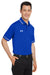 Under Armour 1376904 Mens Teams Performance Moisture Wicking Short Sleeve Polo Shirt Royal Blue Model 3Q