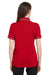 Under Armour 1376905 Womens Teams Performance Moisture Wicking Short Sleeve Polo Shirt Red Model Back