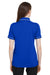 Under Armour 1376905 Womens Teams Performance Moisture Wicking Short Sleeve Polo Shirt Royal Blue Model Back