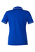 Under Armour 1376905 Womens Teams Performance Moisture Wicking Short Sleeve Polo Shirt Royal Blue Flat Back