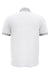 Under Armour 1376907 Mens Trophy Level Moisture Wicking Short Sleeve Polo Shirt White/Mod Grey Flat Back