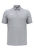 Under Armour 1376907 Mens Trophy Level Moisture Wicking Short Sleeve Polo Shirt Mod Grey Flat Front