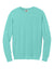 Comfort Colors 1466 Mens Garment Dyed Fleece Crewneck Sweatshirt Chalky Mint Green Flat Front