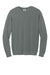 Comfort Colors 1466 Mens Garment Dyed Fleece Crewneck Sweatshirt Grey Flat Front