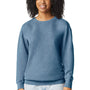 Comfort Colors Mens Garment Dyed Fleece Crewneck Sweatshirt - Blue Jean - NEW
