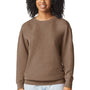 Comfort Colors Mens Garment Dyed Fleece Crewneck Sweatshirt - Espresso Brown - NEW
