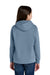Comfort Colors 1467Y Youth Hooded Sweatshirt Hoodie Blue Jean Model Back