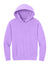 Comfort Colors 1467Y Youth Hooded Sweatshirt Hoodie Neon Violet Purple Flat Front