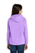 Comfort Colors 1467Y Youth Hooded Sweatshirt Hoodie Neon Violet Purple Model Back