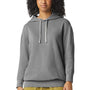 Comfort Colors Mens Garment Dyed Fleece Hooded Sweatshirt Hoodie - Grey - NEW