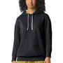 Comfort Colors Mens Garment Dyed Fleece Hooded Sweatshirt Hoodie - Black - NEW